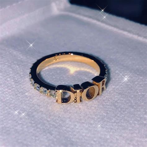 dior gold ring